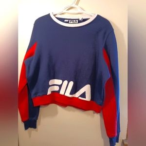 Fila cropped sweater